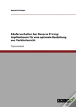 Capa do artigo Kauferverhalten Bei Reverse Pricing