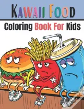 Kawaii Food Coloring Book For Kids