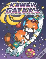 Kawaii Galaxy Cutest Outer Space Coloring Book