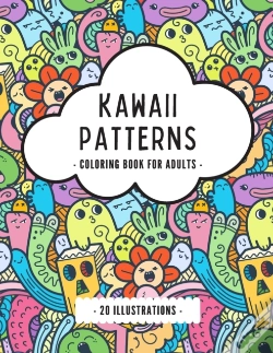 Capa do artigo Kawaii Patterns Coloring Book For Adults