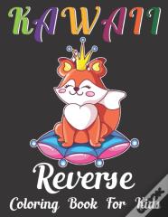 Kawall Reverse Coloring Book For Kids