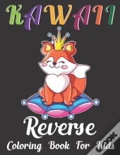 Kawall Reverse Coloring Book For Kids