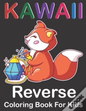 Kawall Reverse Coloring Book For Kids
