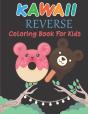 Kawall Reverse Coloring Book For Kids - Preview