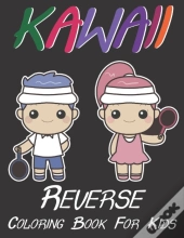 Kawall Reverse Coloring Book For Kids