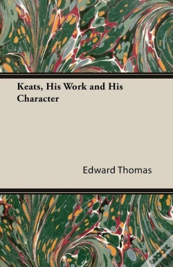 Capa do artigo Keats, His Work And His Character