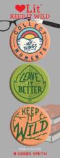 Keep It Wild 3 Badge Set - Preview