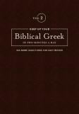 Keep Up Your Biblical Greek In Two Vol 2