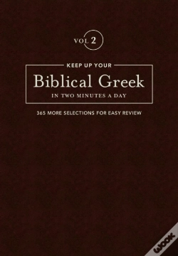 Capa do artigo Keep Up Your Biblical Greek In Two Vol 2