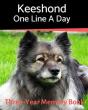 Keeshond - One Line A Day: A Three-Year - Preview