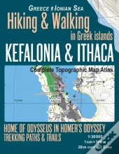 Kefalonia & Ithaca Complete Topographic Map Atlas 1