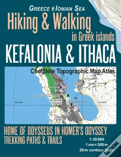 Capa do artigo Kefalonia & Ithaca Complete Topographic Map Atlas 1