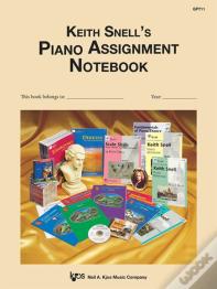 Keith Snell'S Piano Assignment Notebook