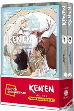 Capa do artigo Ken'En - Comme Chien Et Singe - Pack Special Vol. 01 Et 02 + Carnet De Notes Offert