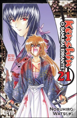 Capa do artigo Kenshin: O Samurai Errante N.º 21