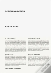 Kenya Hara Designing Design ( Paperback ) /Anglais