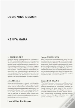 Capa do artigo Kenya Hara Designing Design ( Paperback ) /Anglais