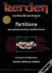 Kerden ; cordes de Bretagne ; partitions pour guitare, bouzouki, mandoline, basse ; accords, tablatures, mélodies