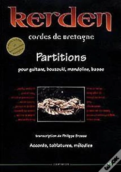 Capa do artigo Kerden ; cordes de Bretagne ; partitions pour guitare, bouzouki, mandoline, basse ; accords, tablatures, mélodies