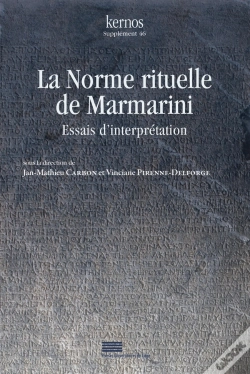 Capa do artigo Kernos : Norme Rituelle De Marmarini