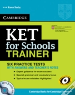 Capa do artigo Ket For Schools Trainer Practice Tests With Answers And Audio Cds (2)