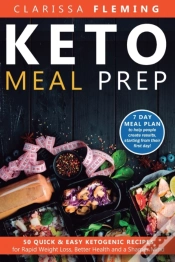 Capa do artigo Keto Meal Prep: 50 Quick & Easy Ketogeni