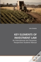 Capa do artigo Key Elements Of Investment Law