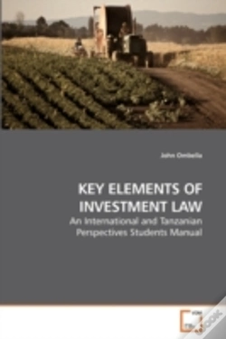 Capa do artigo Key Elements Of Investment Law