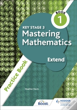 Capa do artigo Key Stage 3 Mastering Mathematics Extend Practice Book 1