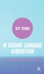 Key Terms In Second Language Acquisition - Preview