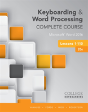 Keyboarding And Word Processing Complete Course Lessons 1-110 - Preview