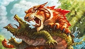 Capa do artigo KeyForge: Mighty Tiger Playmat (EN)