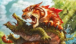 Capa do artigo KeyForge: Mighty Tiger Playmat (EN)
