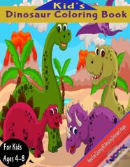 Kid'S Dinosaur Coloring Book