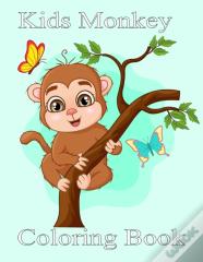Kids Monkey Coloring Book