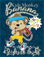 Kids Monkey Coloring Book - Preview