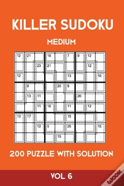 Capa do artigo Killer Sudoku Medium 200 Puzzle With Solution Vol 6