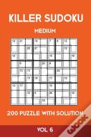 Killer Sudoku Medium 200 Puzzle With Solution Vol 6