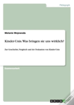 Capa do artigo Kinder-Unis - Was Bringen Sie Uns Wirklich?