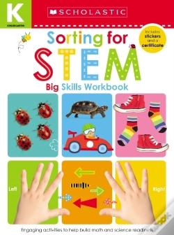 Capa do artigo Kindergarten Big Skills Workbook: Sorting For Stem (Scholastic Early Learners)