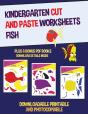 Kindergarten Cut And Paste Worksheets (Fish) - Preview