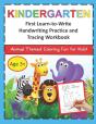 Kindergarten First Learn-To-Write Handwriting Practice And Tracing Workbook - Preview