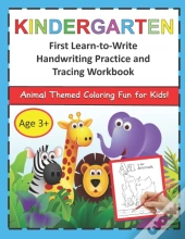 Kindergarten First Learn-To-Write Handwriting Practice And Tracing Workbook