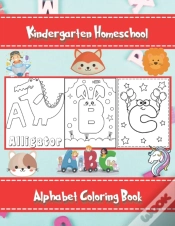 Capa do artigo Kindergarten Homeschool Alphabet Coloring Book