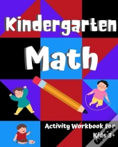 Kindergarten Math Activity Workbook For Kids 3+