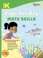 Kindergarten Page Per Day: Math Skills