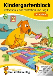 Capa do artigo Kindergartenblock Ab 4 Jahre - Rätsel-Spaß, Konzentration Und Logik