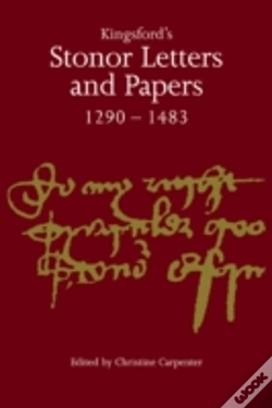 Capa do artigo Kingsford'S Stonor Letters And Papers 1290â€“1483