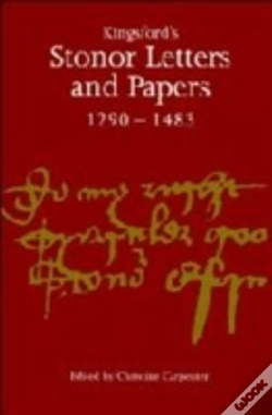 Capa do artigo Kingsford'S Stonor Letters And Papers 1290â€“1483