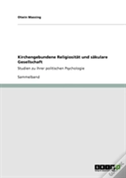 Capa do artigo Kirchengebundene Religiositat Und Sakulare Gesellschaft